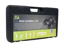 UF 20kg Dumbbells Set 20kg Bla